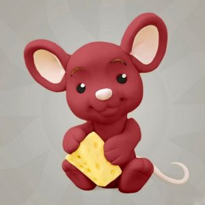Мастика красная для декора компании Фудмикс