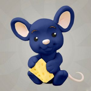 Мастика синяя для декора компании Фудмикс