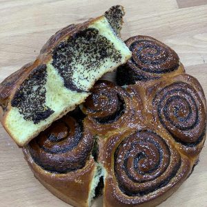 Сдоба на смеси SofiPan - Aromasweet и начинка маковая Премиум