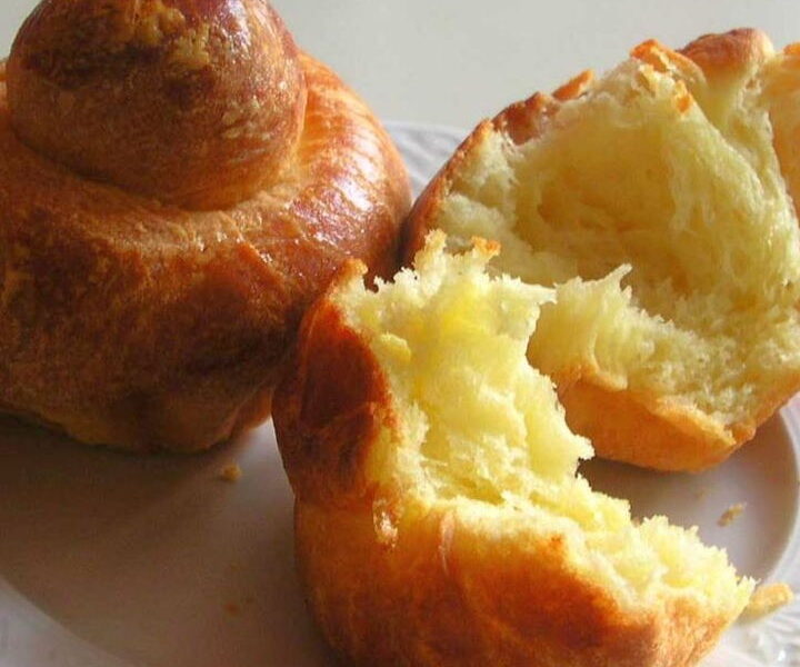 Булочка Бриош в разрезе на смеси Софипан Аромасвит компании Фудмикс