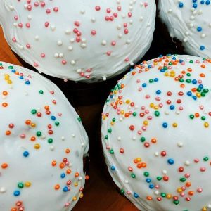 Кулич с использованием Помадки сахарной арт. 03 белая